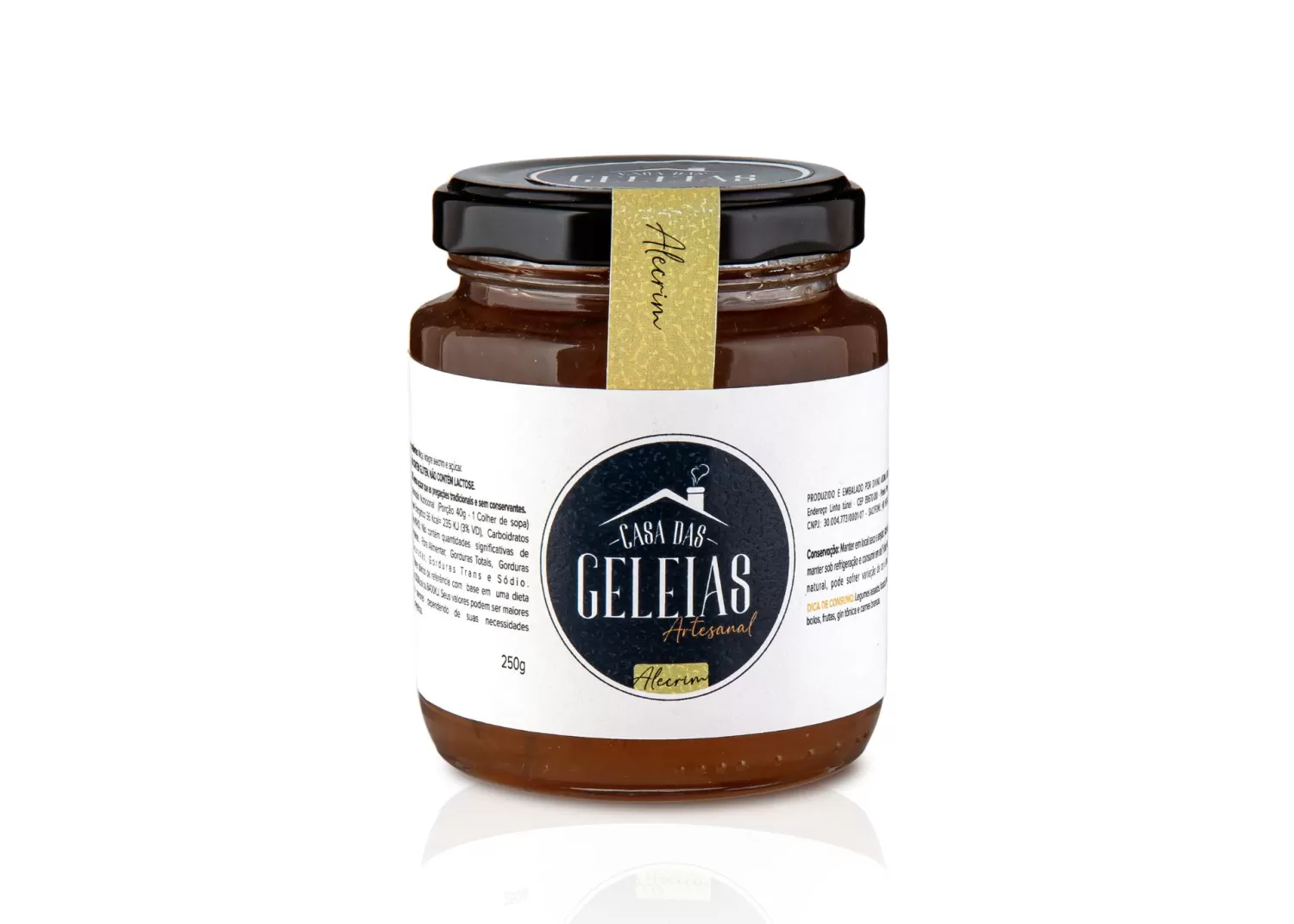 Geleia de Alecrim 250g - Casa das Geleias