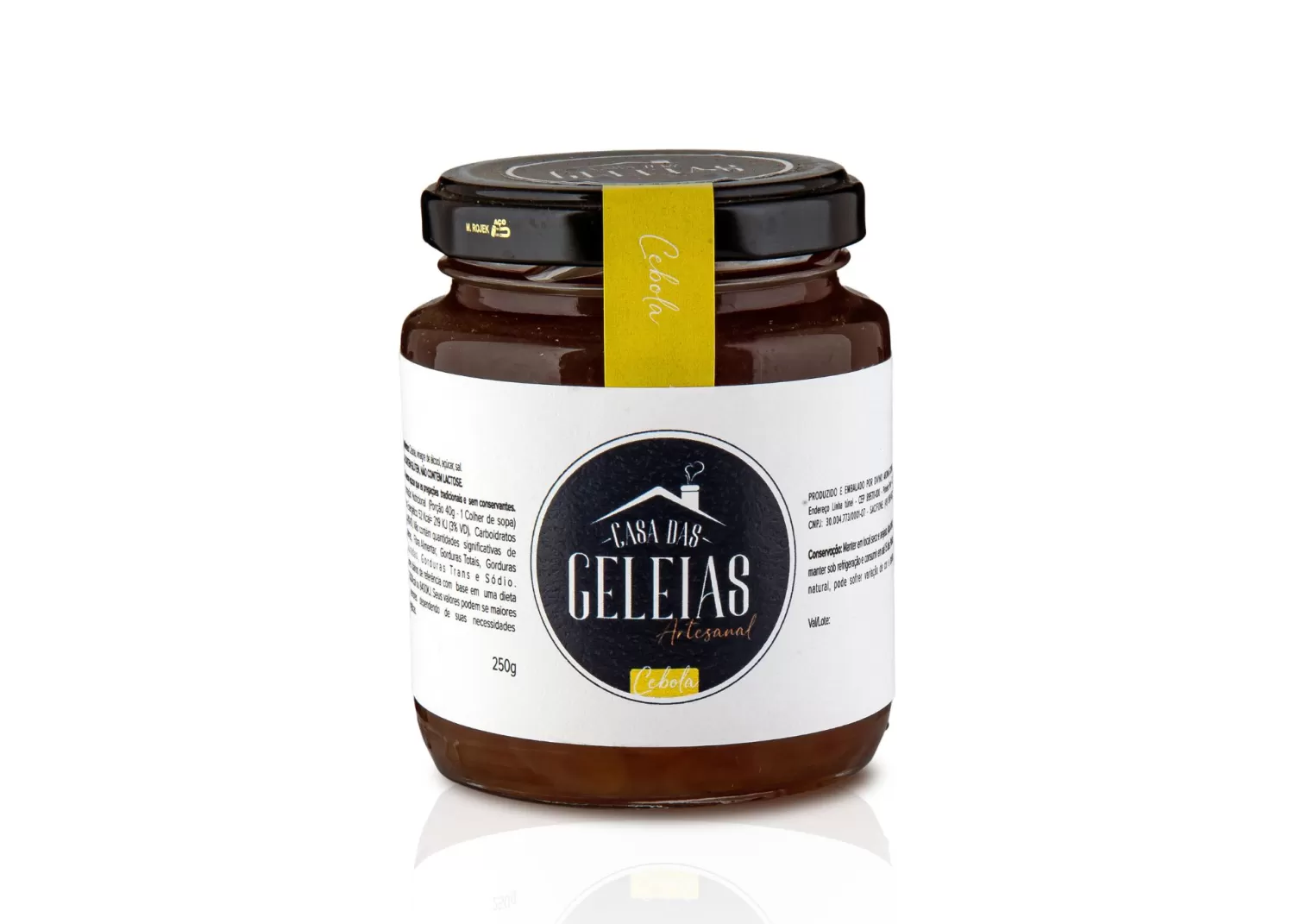 Geleia de Cebola 250g - Casa das Geleias