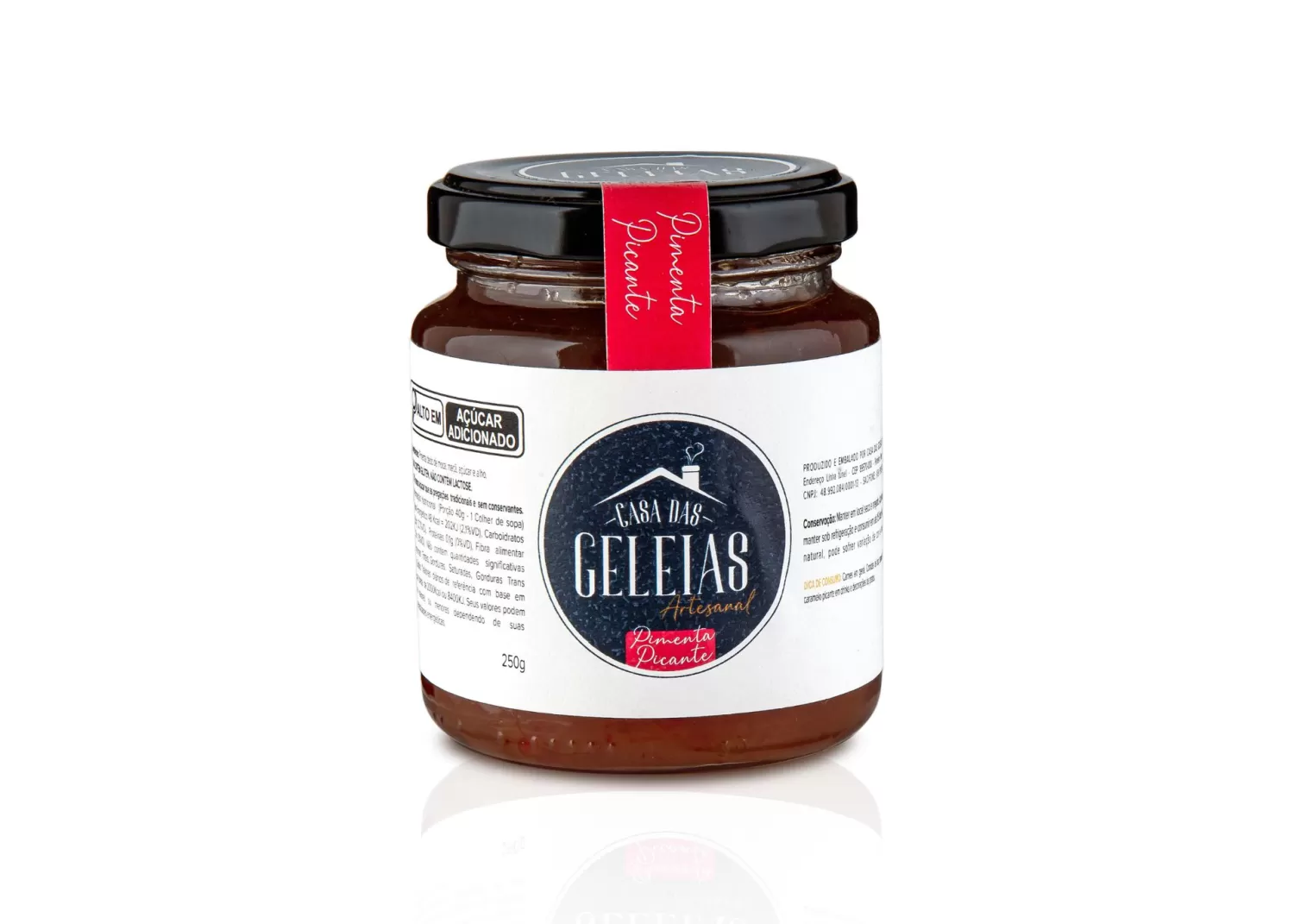 Geleia de Pimenta Picante 250g - Casa das Geleias