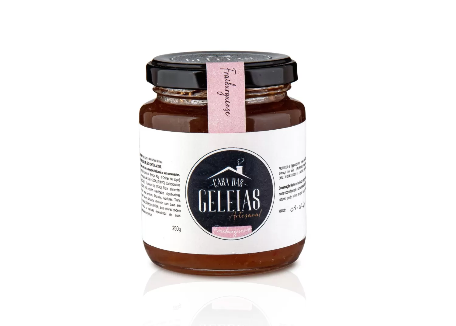 Geleia Fraiburguense de Maçã com Pimenta 250g - Casa das Geleias