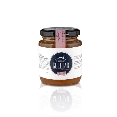 Geleia Maçã com Gengibre 250g - Casa das Geleias
