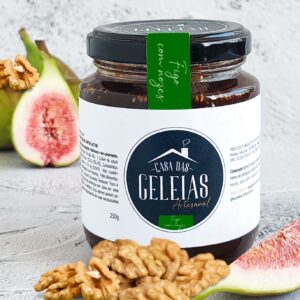 Geleia de Figo com Nozes 250g - Casa das Geleias - Image 3