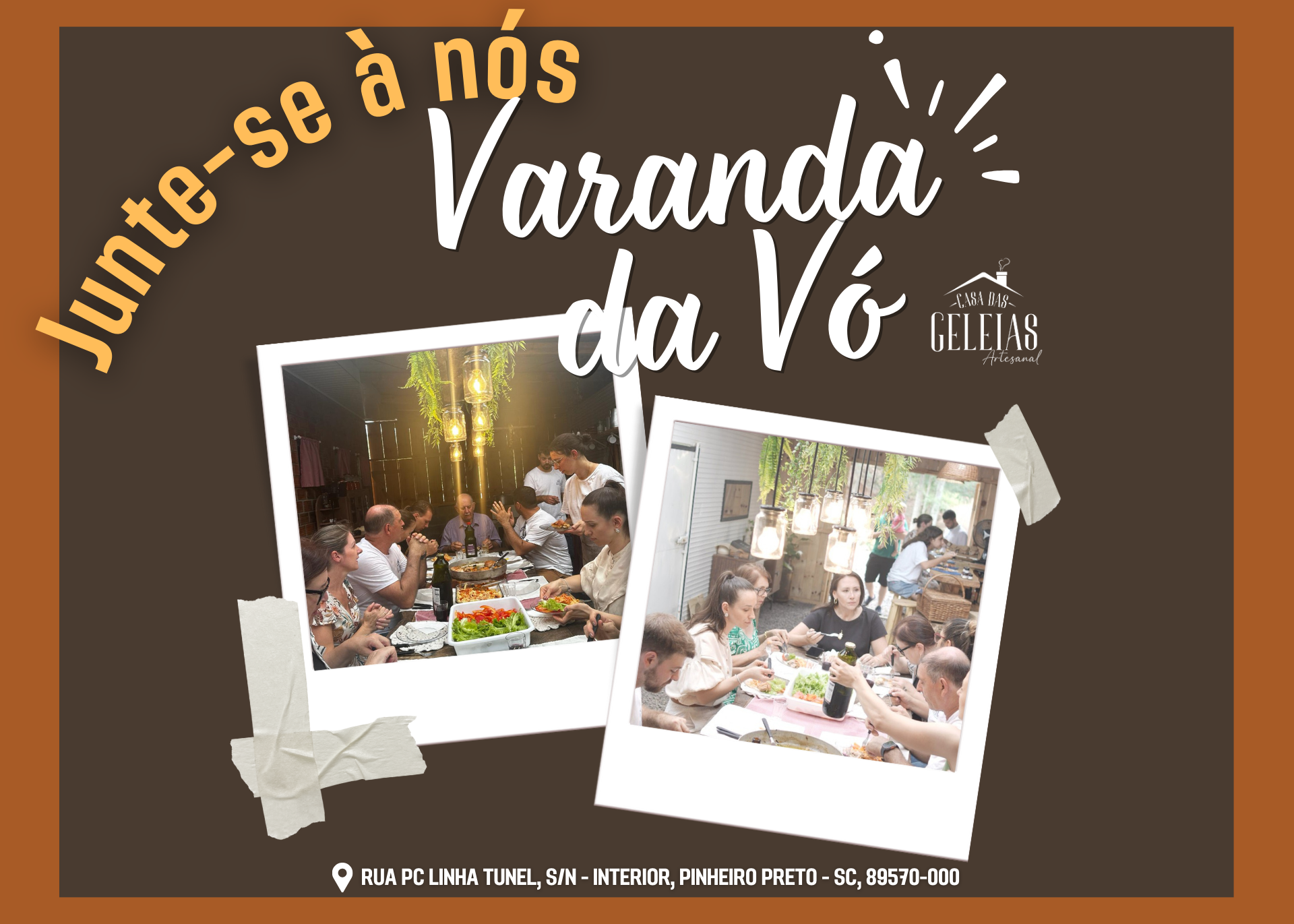 Varanda da Vó - Evento Presencial