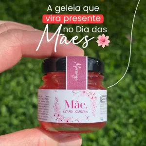 Mini Geleia de Morango 40g - Especial Dia das Mães – Casa das Geleias