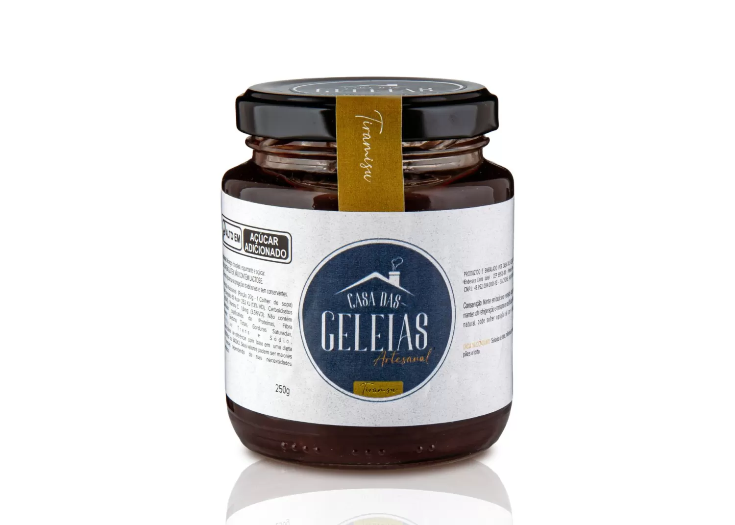 Geleia de Tiramisu 250g – Casa das Geleias