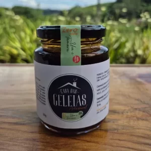 Geleia Zero Açúcar de Uva com Tâmaras 250g - Casa das Geleias