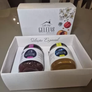 Kit Presente 2 Geleias 250g - Casa das Geleias